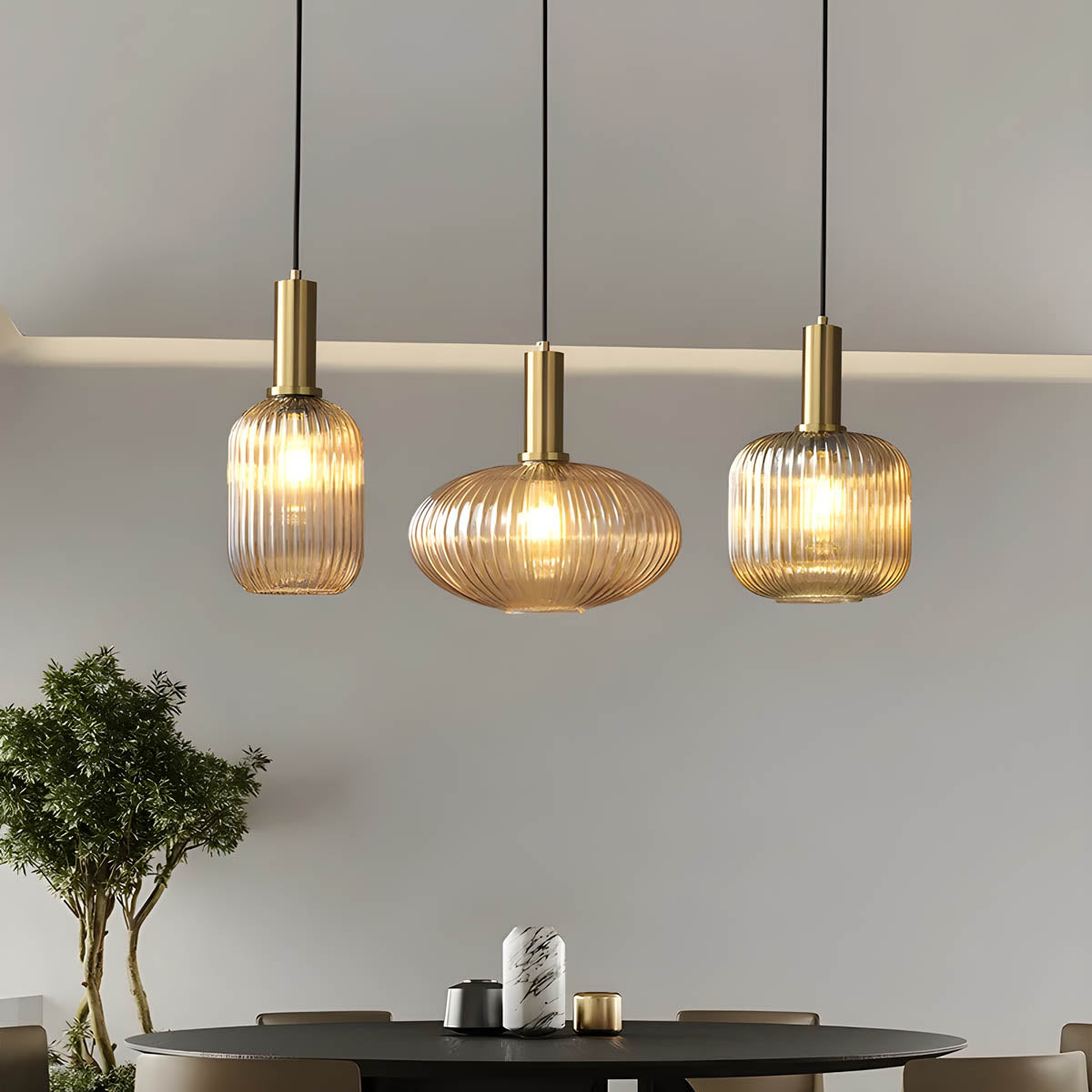 Hanos Colored Glass Pendant Light