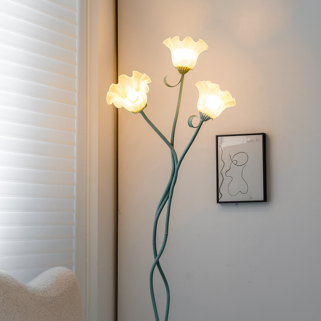Calla Flowers floor lamp