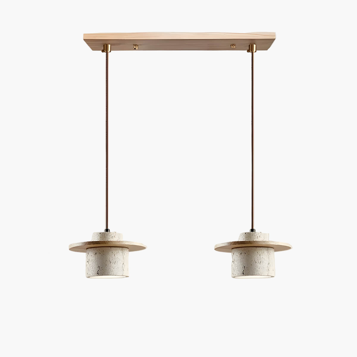 Travertine Stone Pendant Light