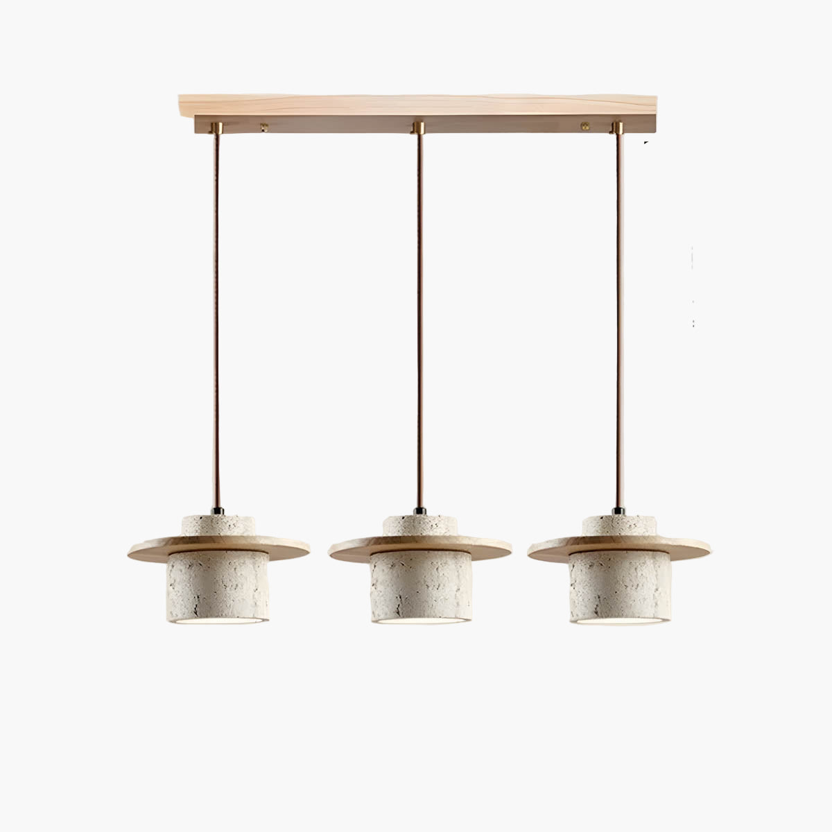 Travertine Stone Pendant Light