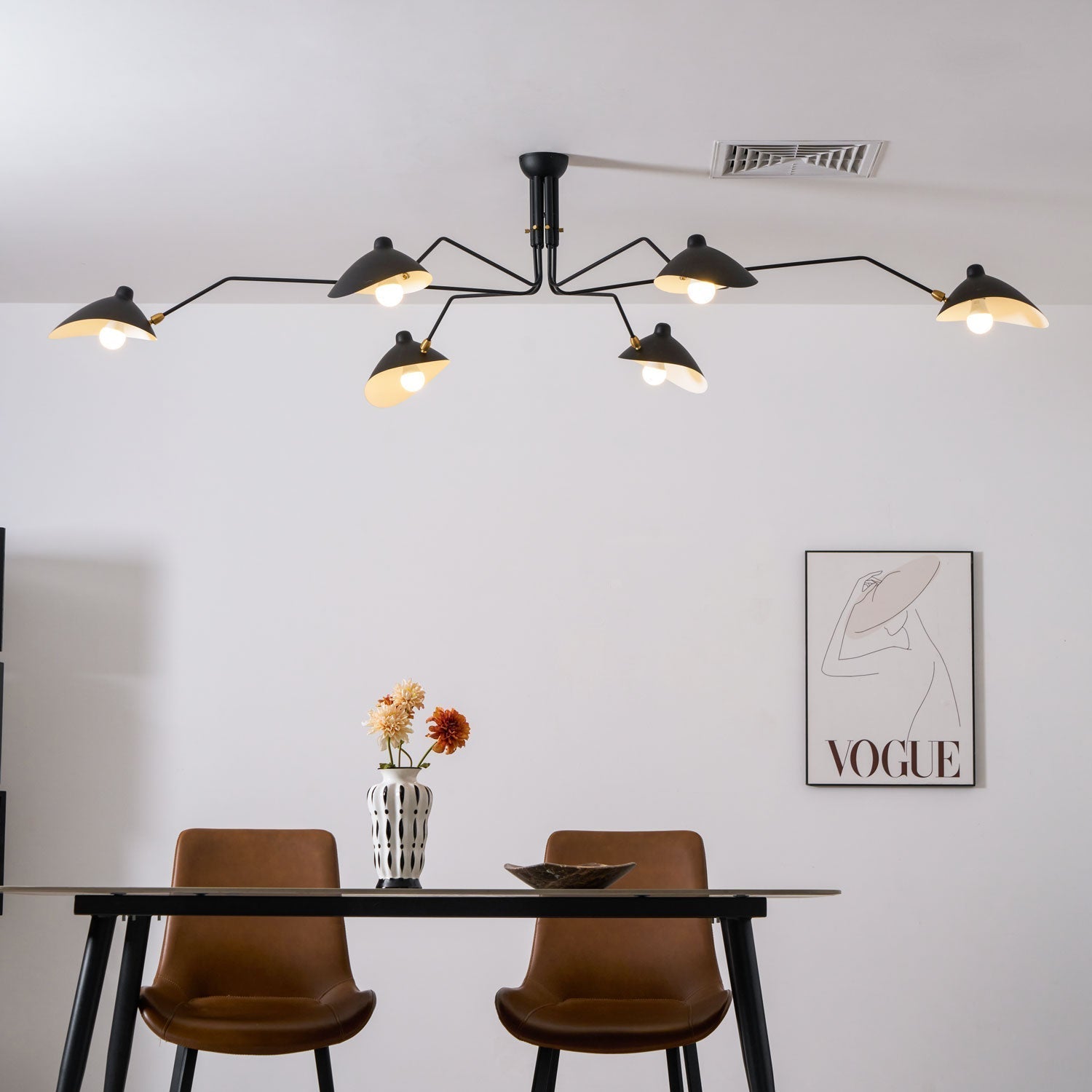 Serge Mouille Ceiling Light