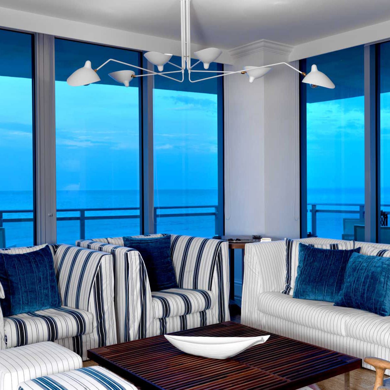 Serge Mouille Ceiling Light