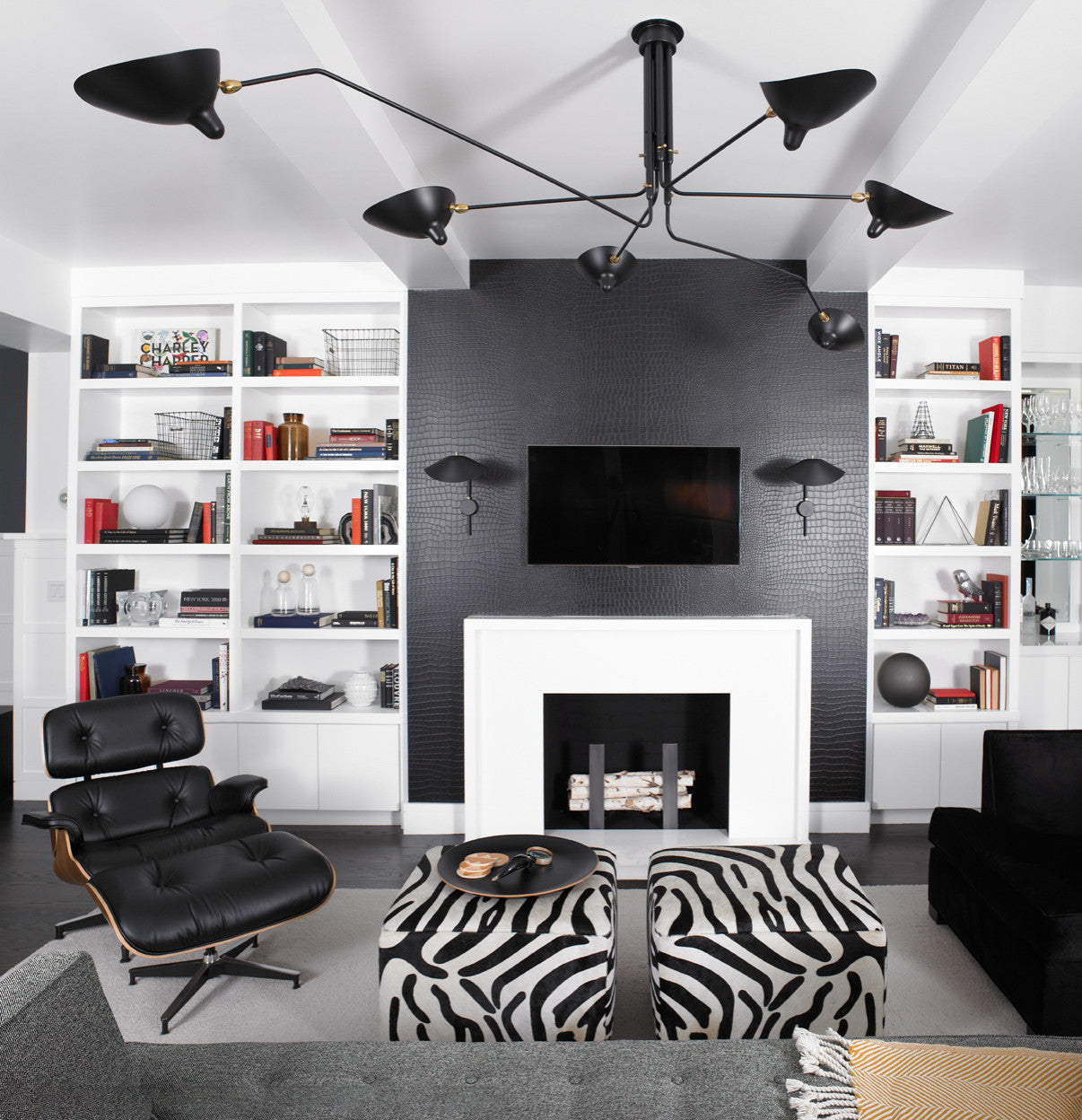 Serge Mouille Ceiling Light