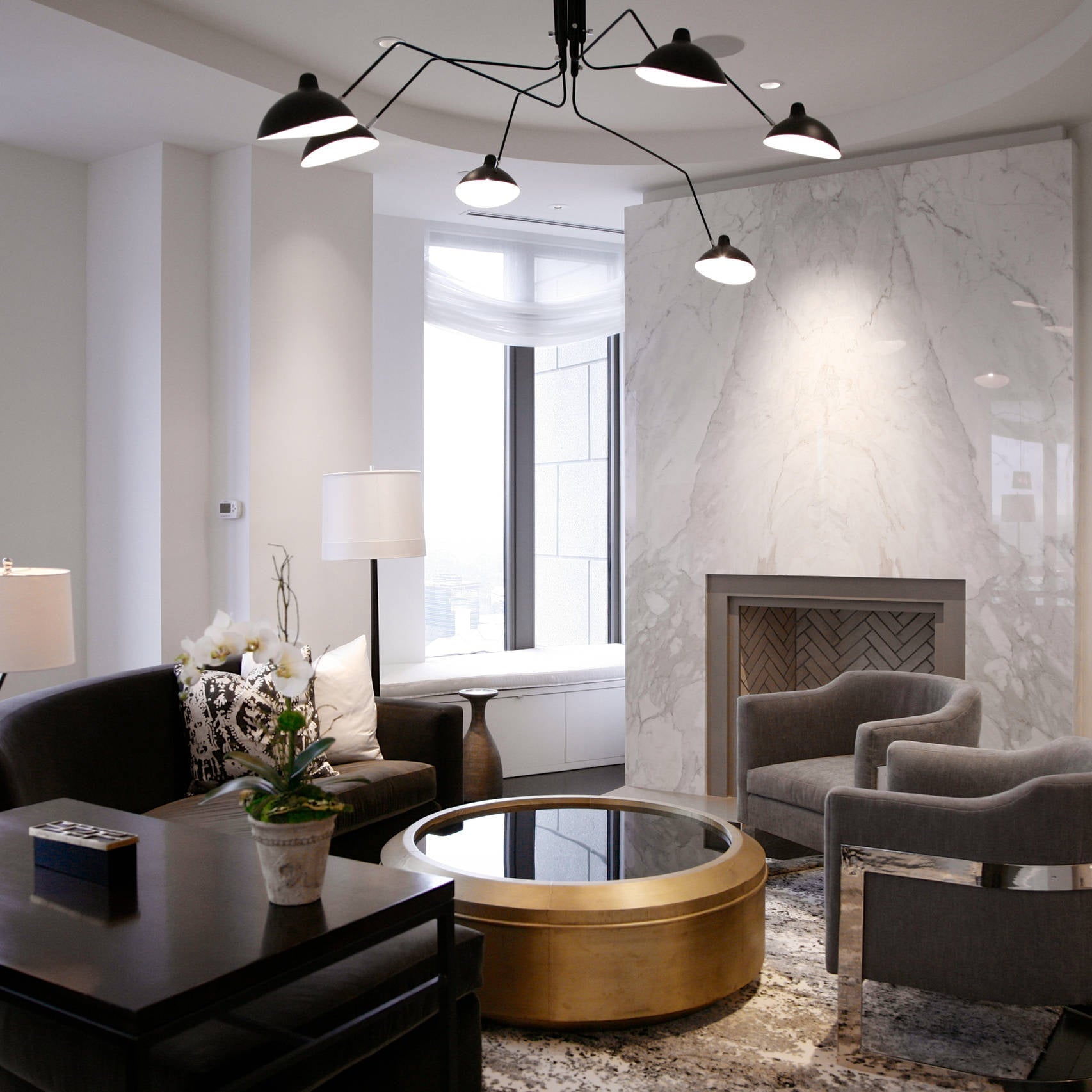 Serge Mouille Ceiling Light
