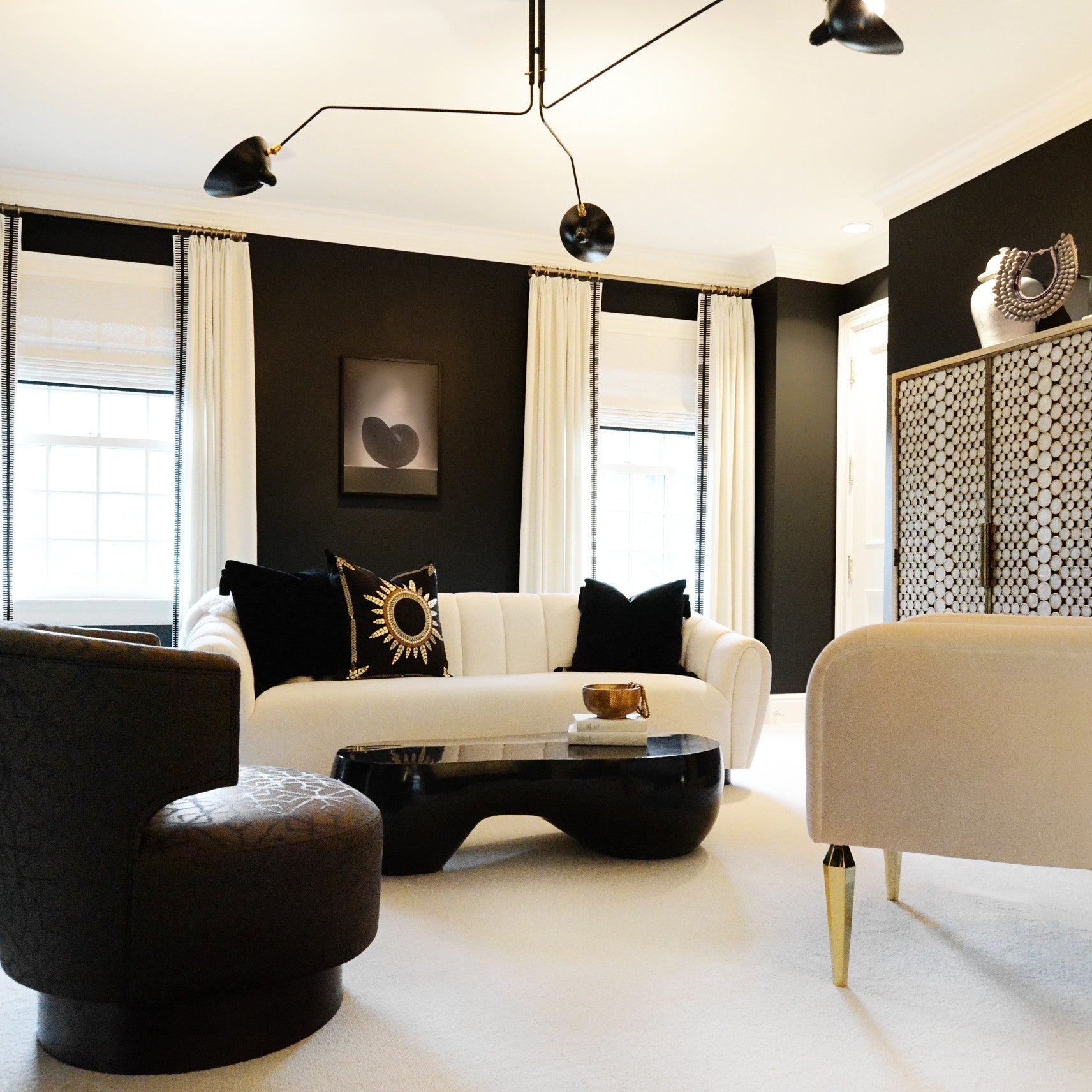 Serge Mouille Ceiling Light