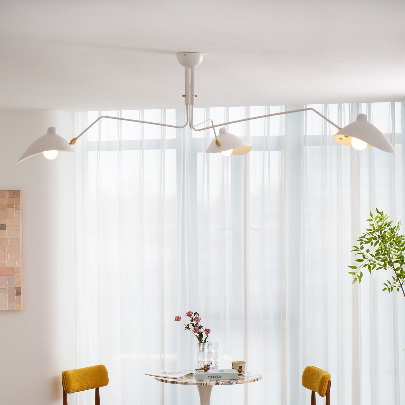 Serge Mouille Ceiling Light