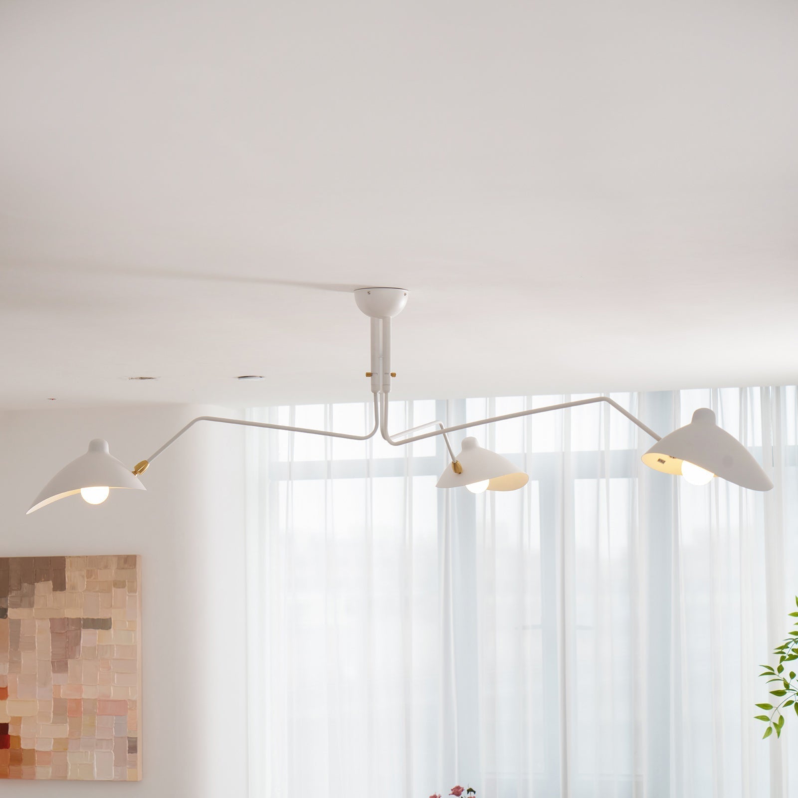 Serge Mouille Ceiling Light