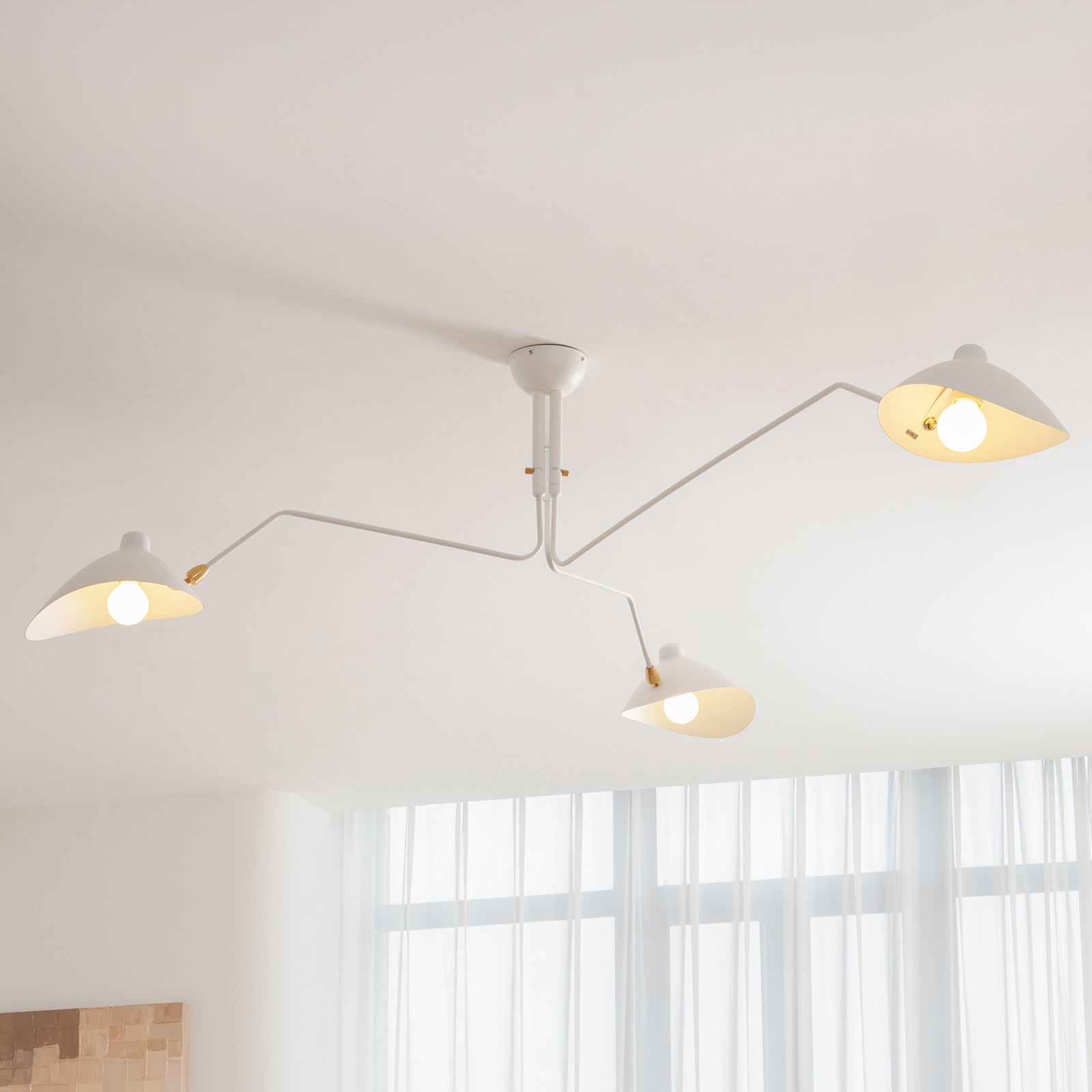 Serge Mouille Ceiling Light