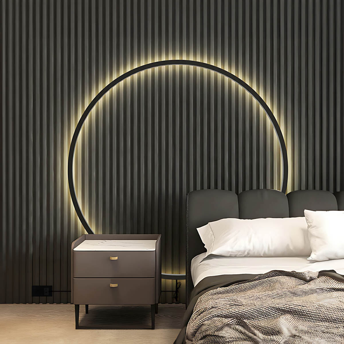 Hirid Round Wall Light