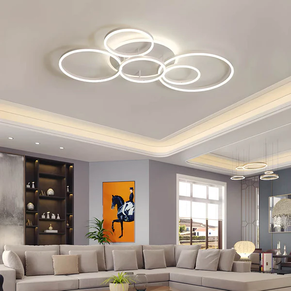 Multiring Ceiling Light
