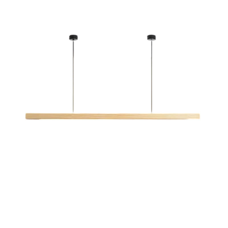 Wood Bar Pendant Light