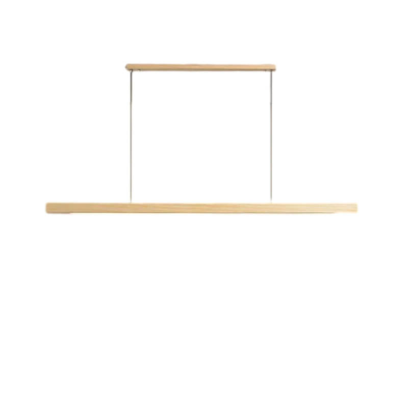 Wood Bar Pendant Light